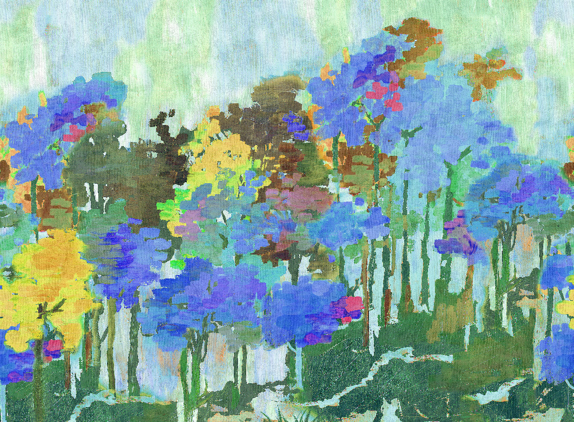 Panoramique Funes, coloris Multicolore — décor complet