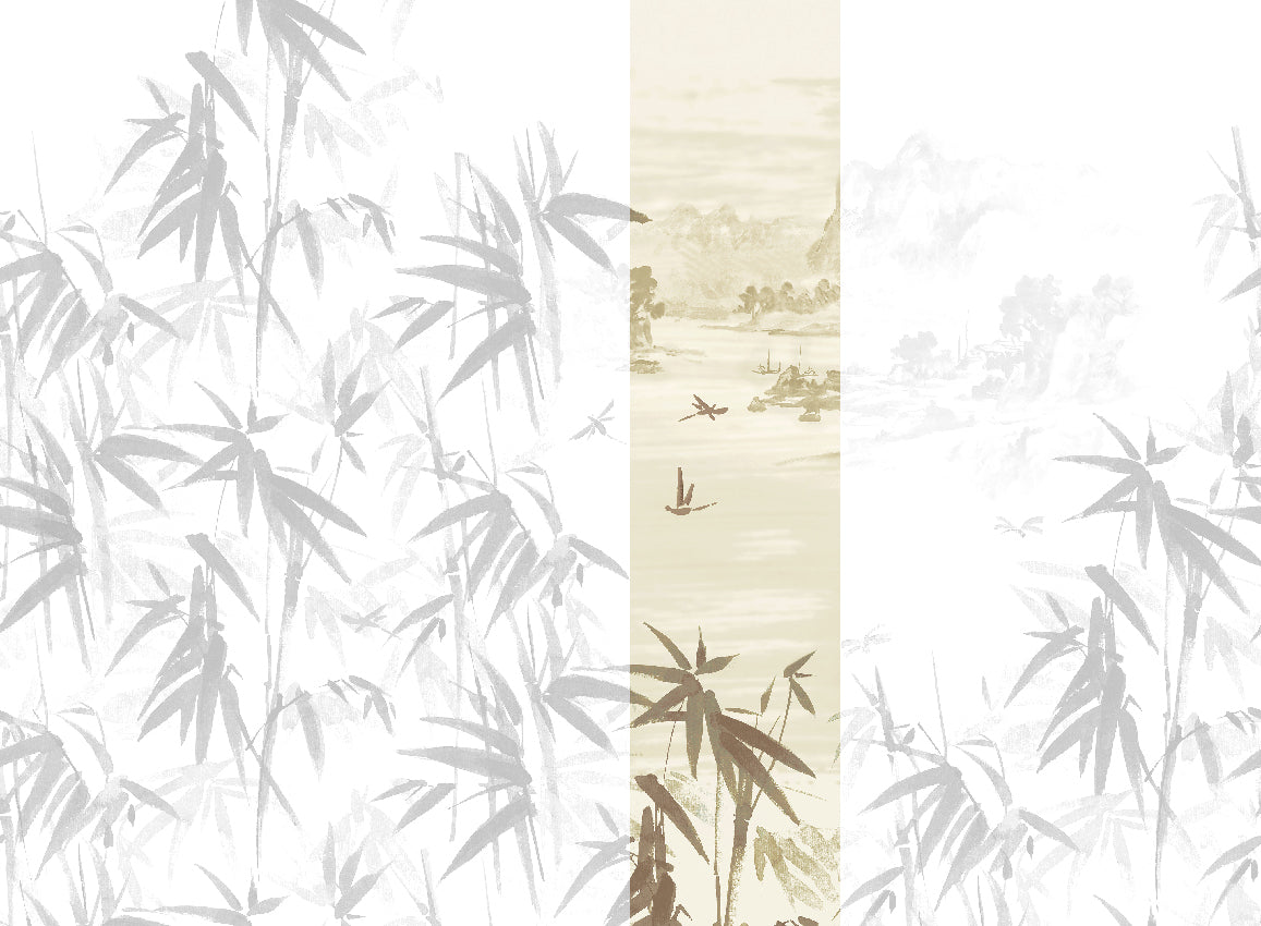 Panoramique Ine, coloris Sépia — lé 4