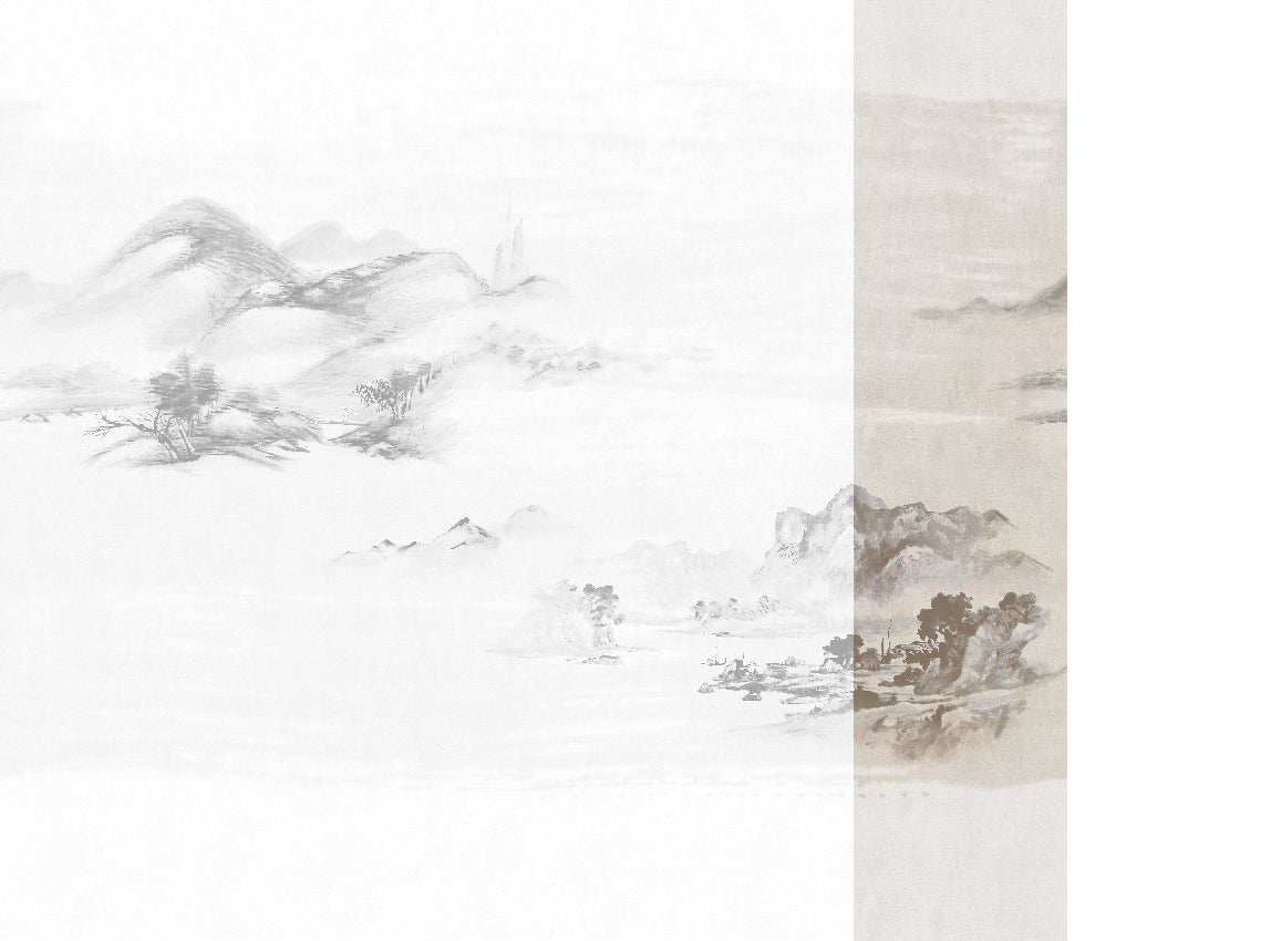 Panoramique Kawa, coloris Neutre — lé 5