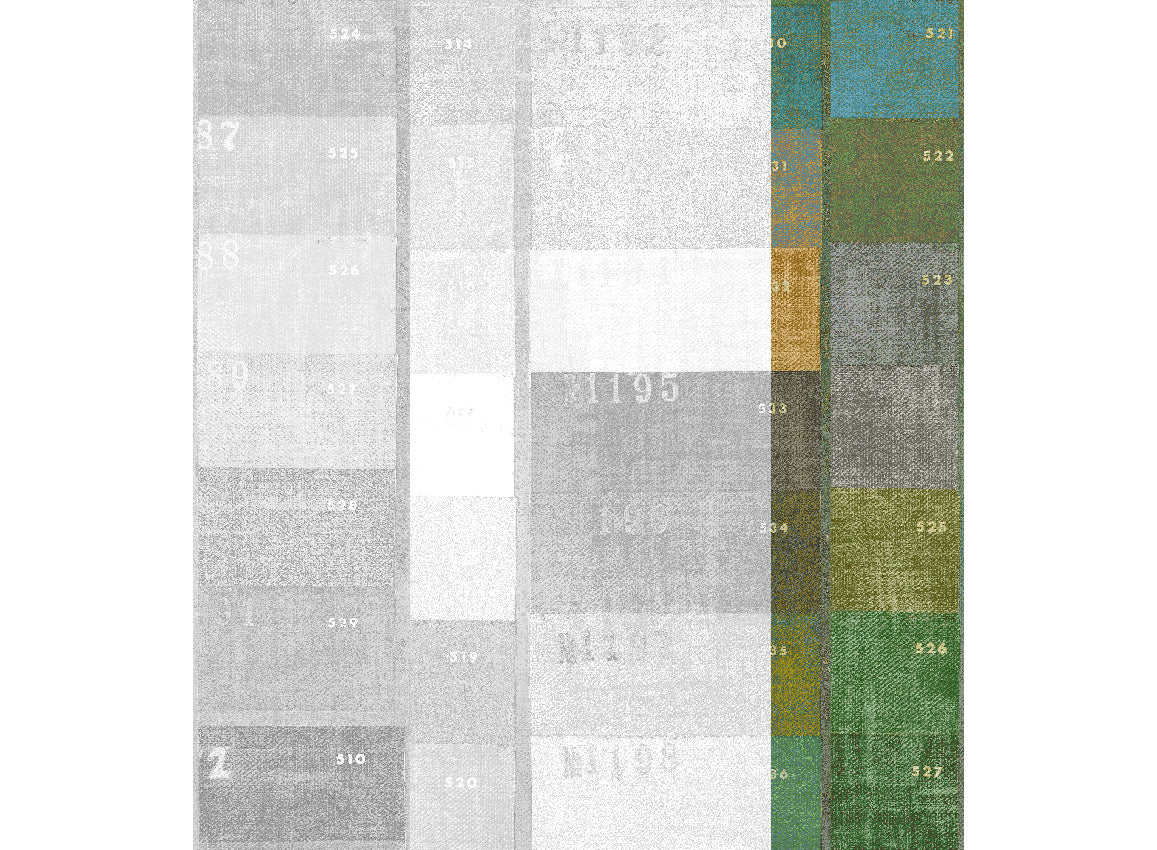 Panoramique Festival, coloris Vert — lé 4