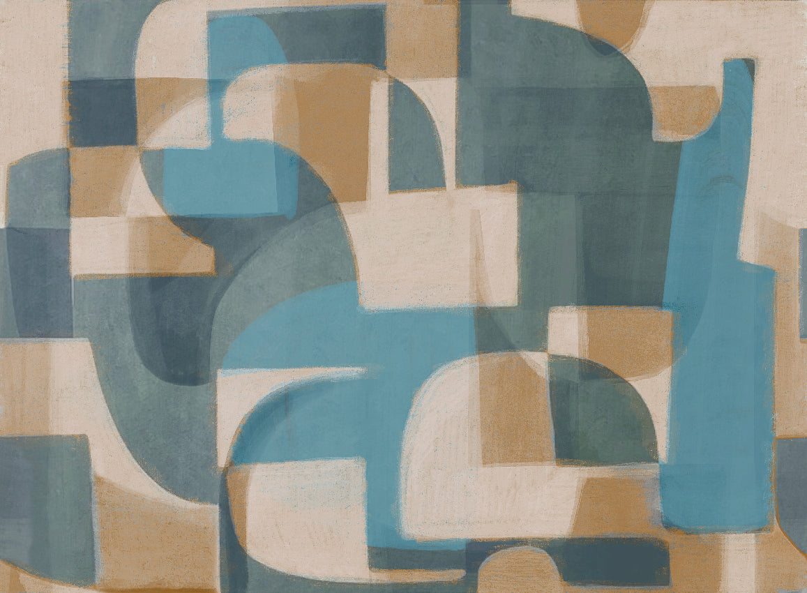 Panoramique Pacha, coloris Turquoise — décor complet