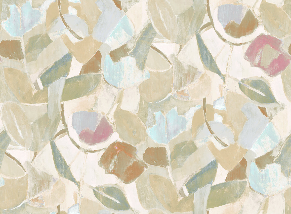 Panoramique Siwa, coloris Beige — décor complet