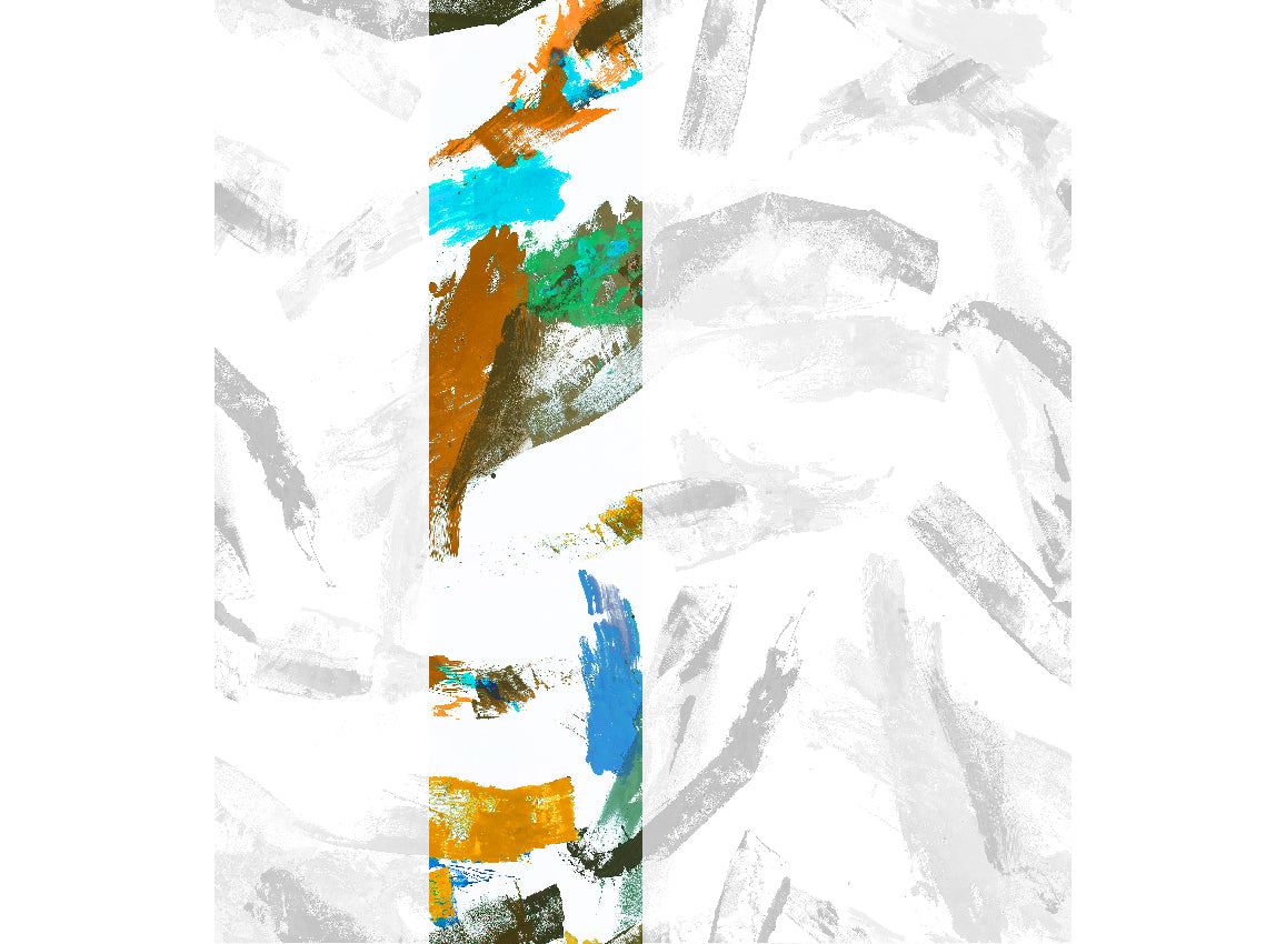 Panoramique Jack, coloris Orange et vert — lé 2