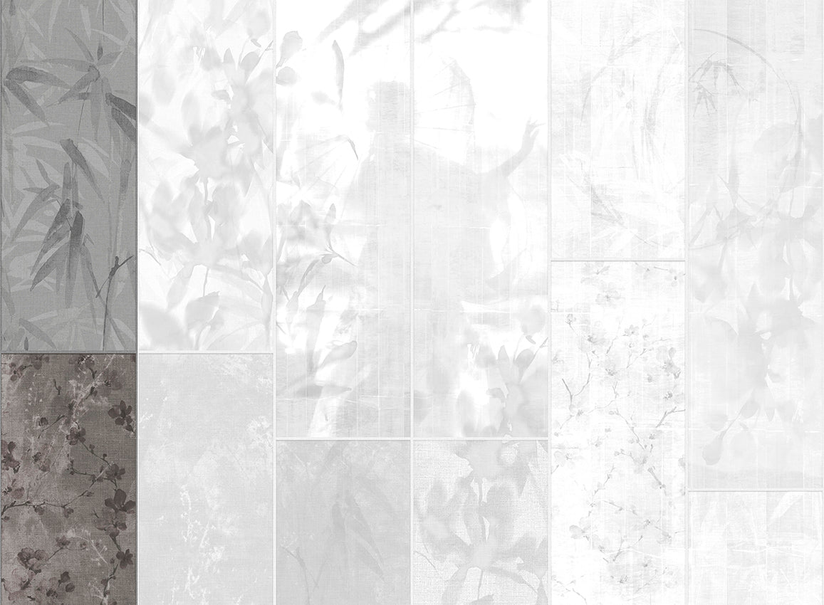 Panoramique Sumi, coloris Anthracite — lé 1