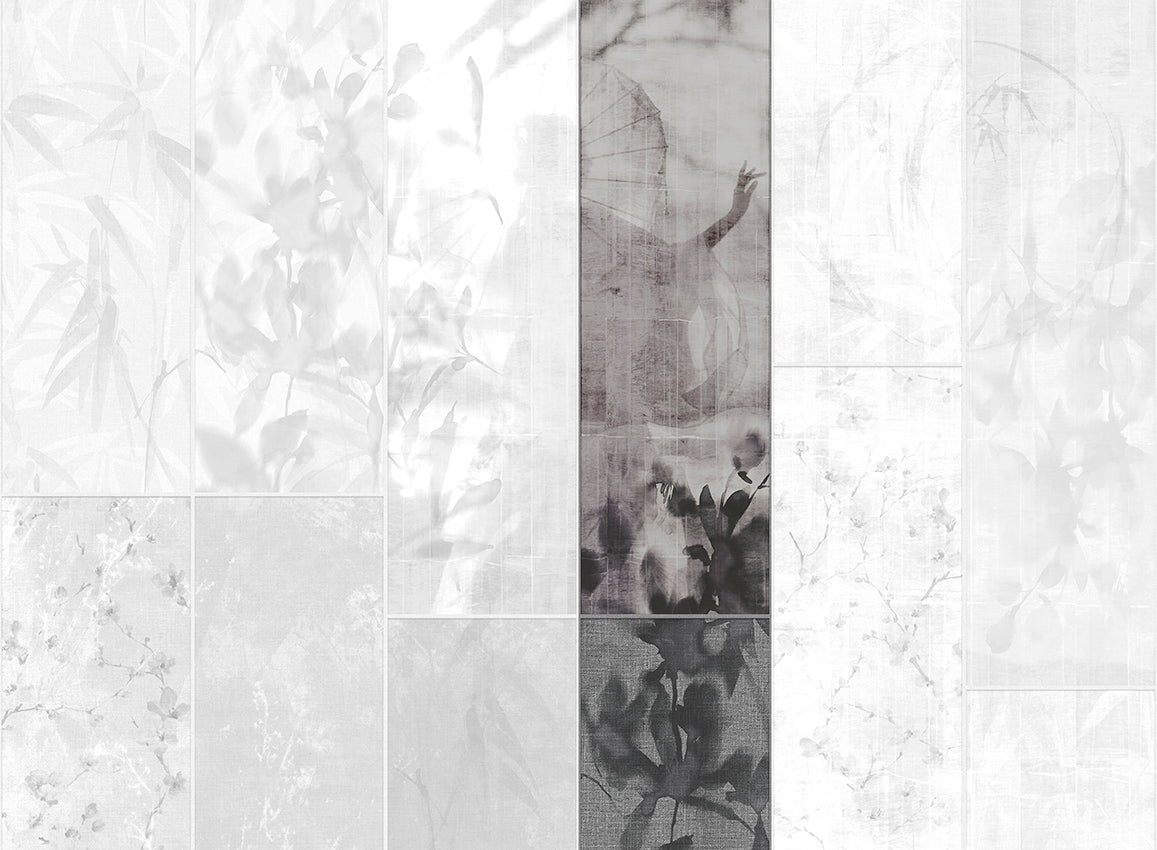 Panoramique Sumi, coloris Anthracite — lé 4