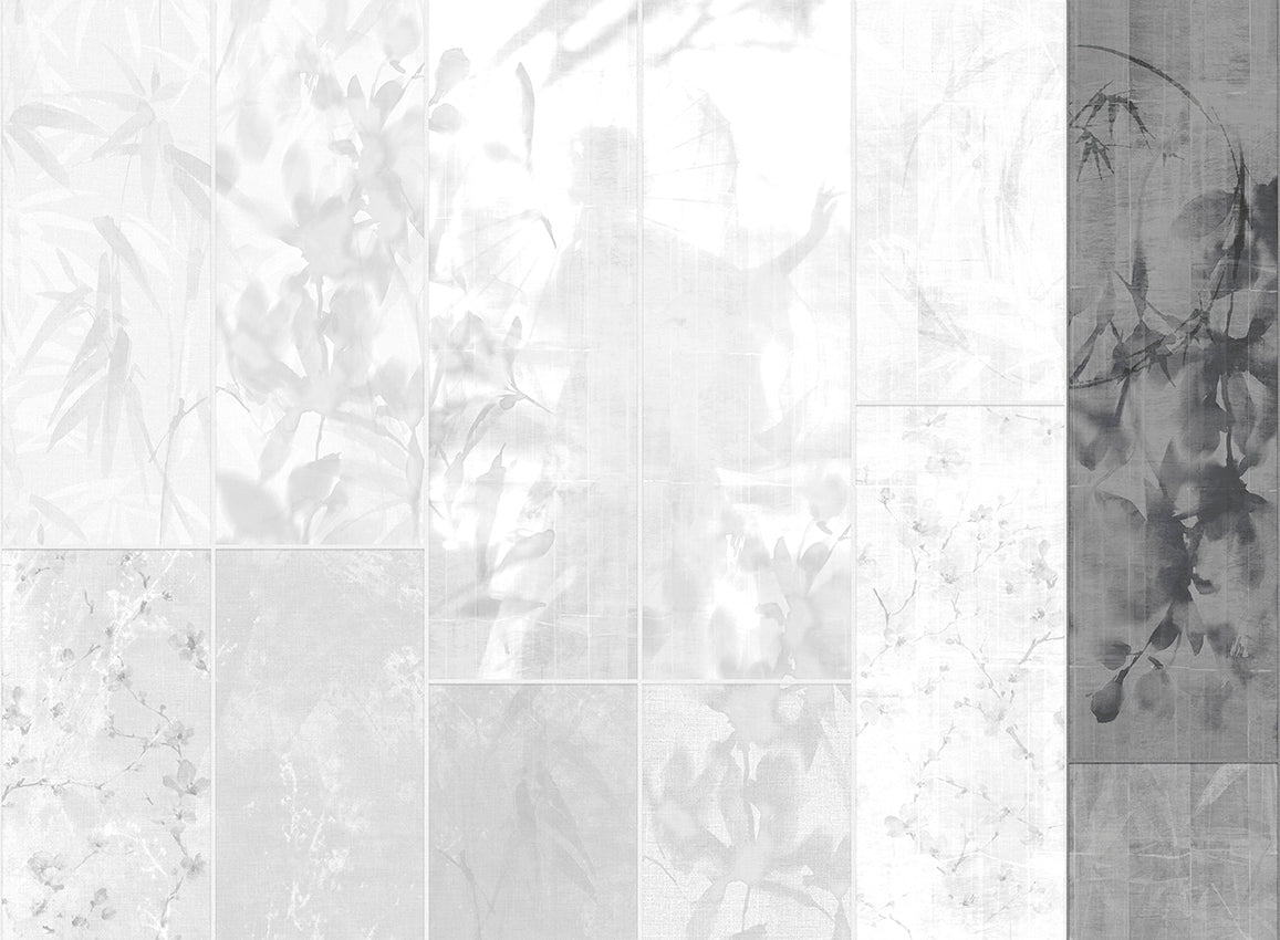 Panoramique Sumi, coloris Anthracite — lé 6