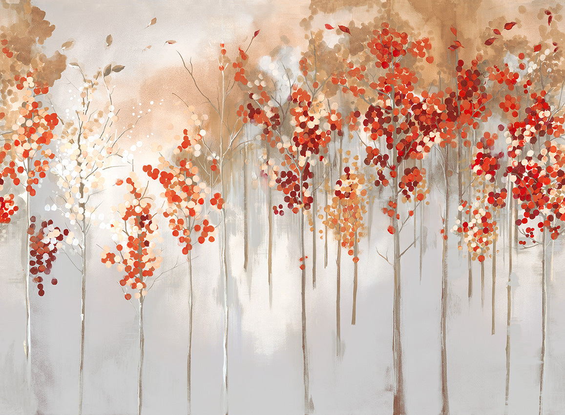 Panoramique Maples, coloris Automne — décor complet