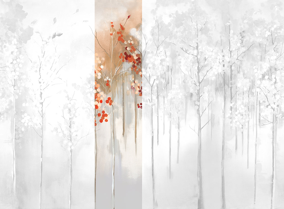 Panoramique Maples, coloris Automne — lé 3