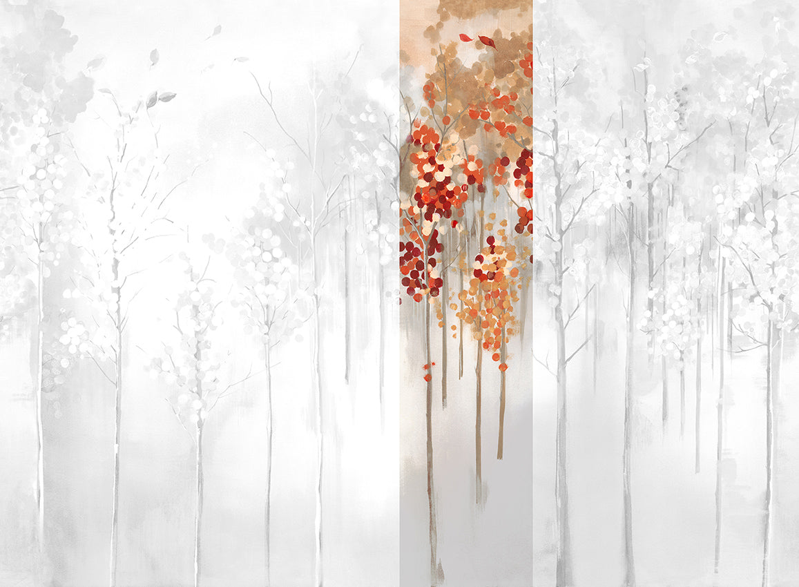 Panoramique Maples, coloris Automne — lé 4