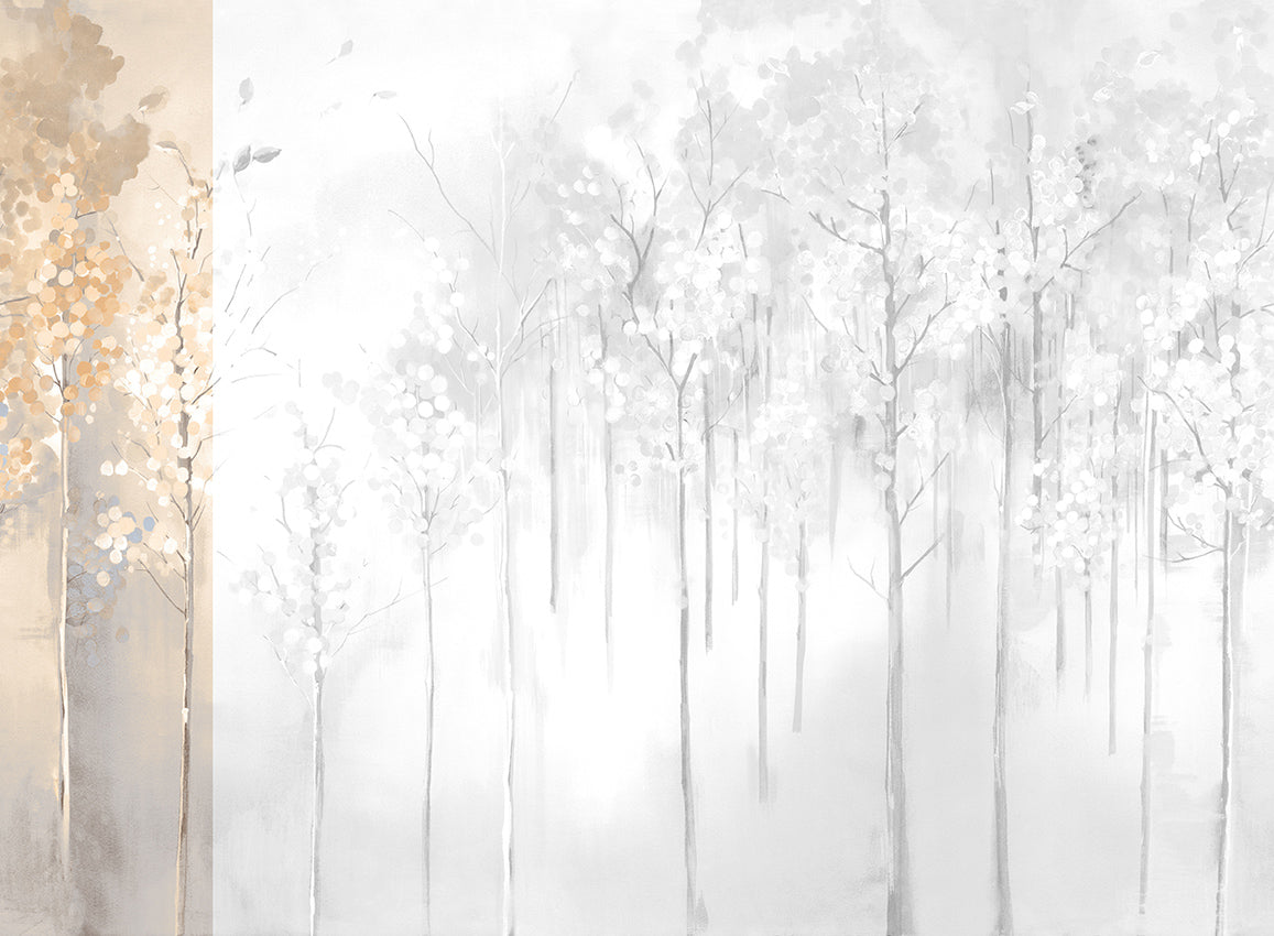 Panoramique Maples, coloris Hiver — lé 1
