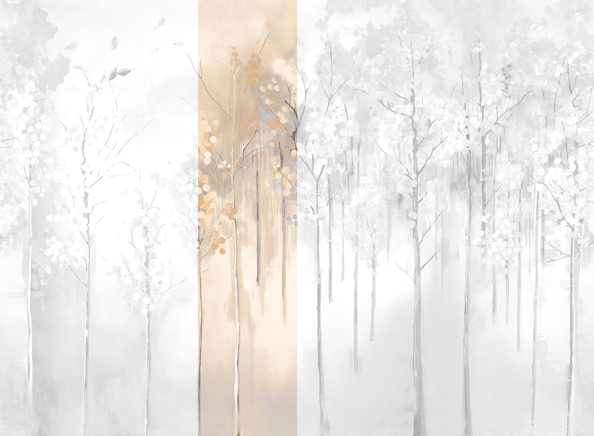 Panoramique Maples, coloris Hiver — lé 3