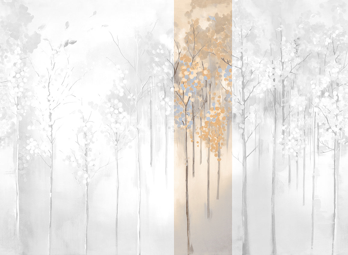 Panoramique Maples, coloris Hiver — lé 4