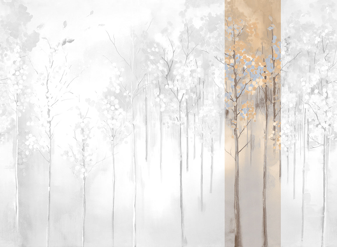 Panoramique Maples, coloris Hiver — lé 5