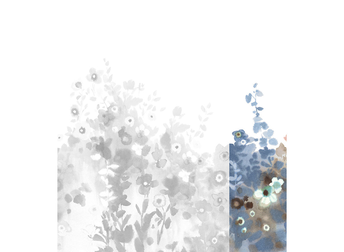 Panoramique Zeeland, coloris Bleu — lé 4