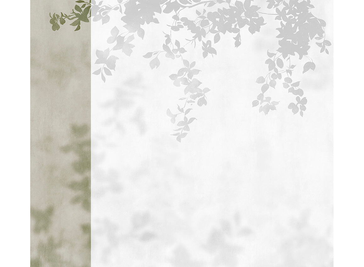 Panoramique Domme, coloris Vert — lé 1