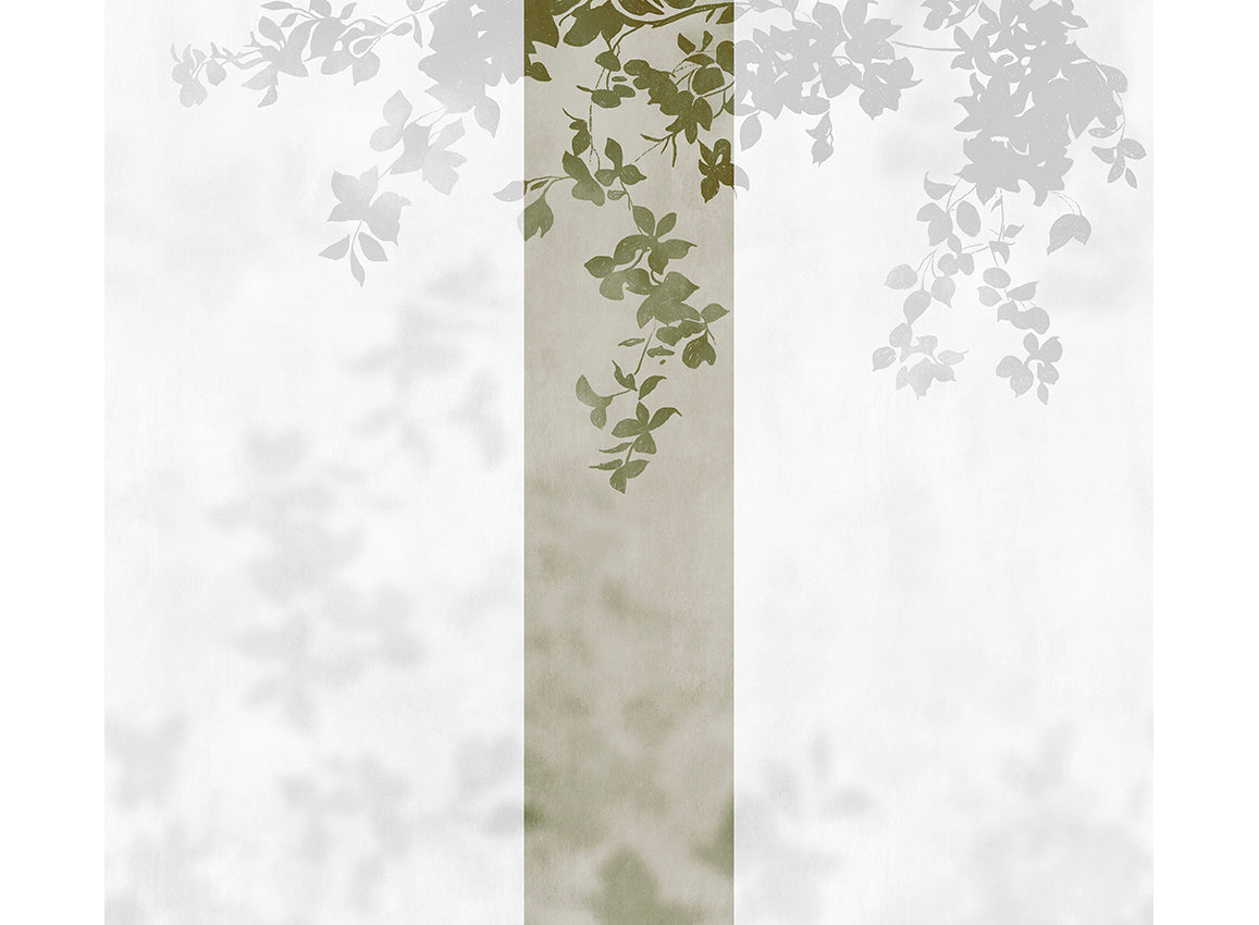 Panoramique Domme, coloris Vert — lé 3