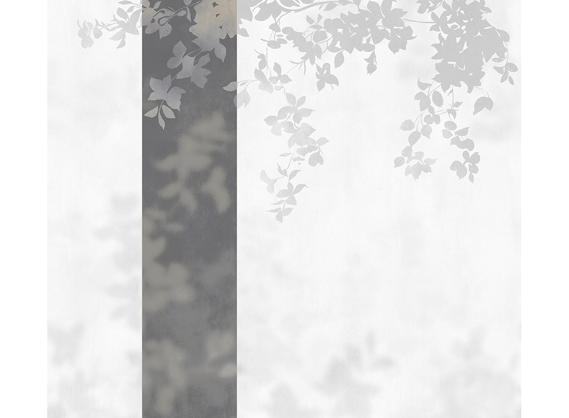 Panoramique Domme, coloris Argent — lé 2
