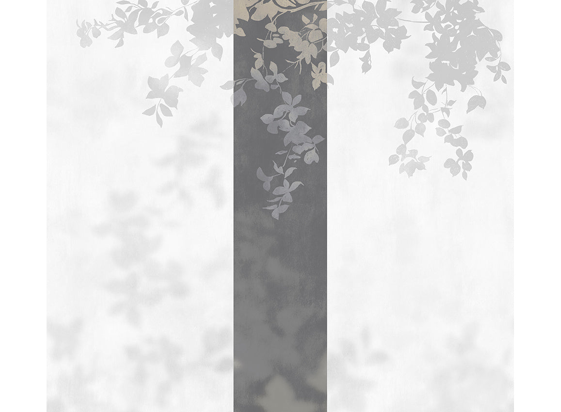 Panoramique Domme, coloris Argent — lé 3
