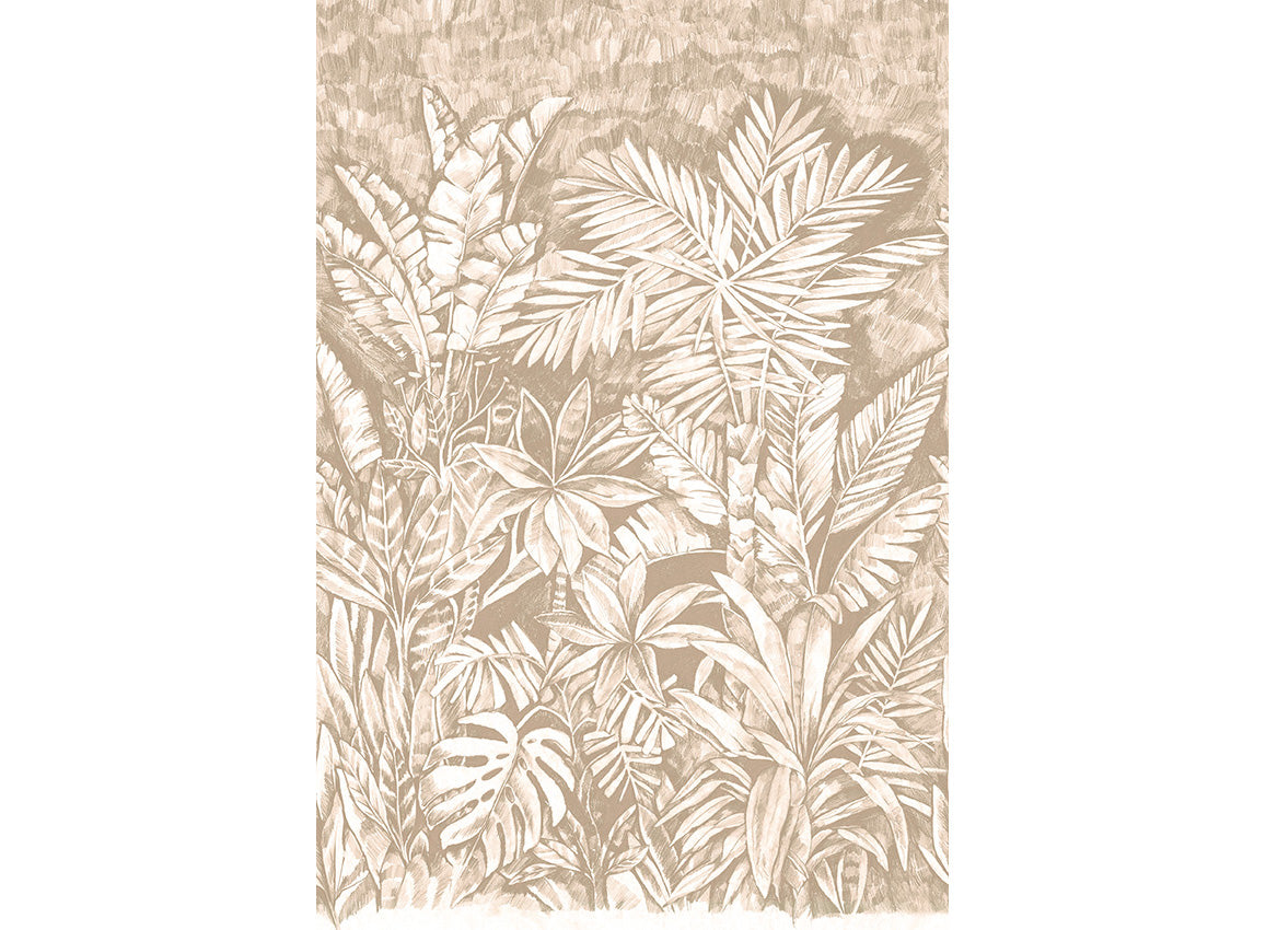 Panoramique Daintree, coloris Sépia — décor complet