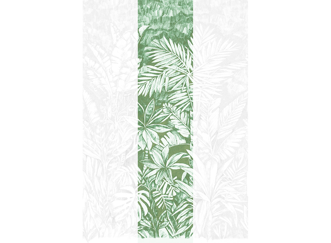 Panoramique Daintree, coloris Forêt — lé 2