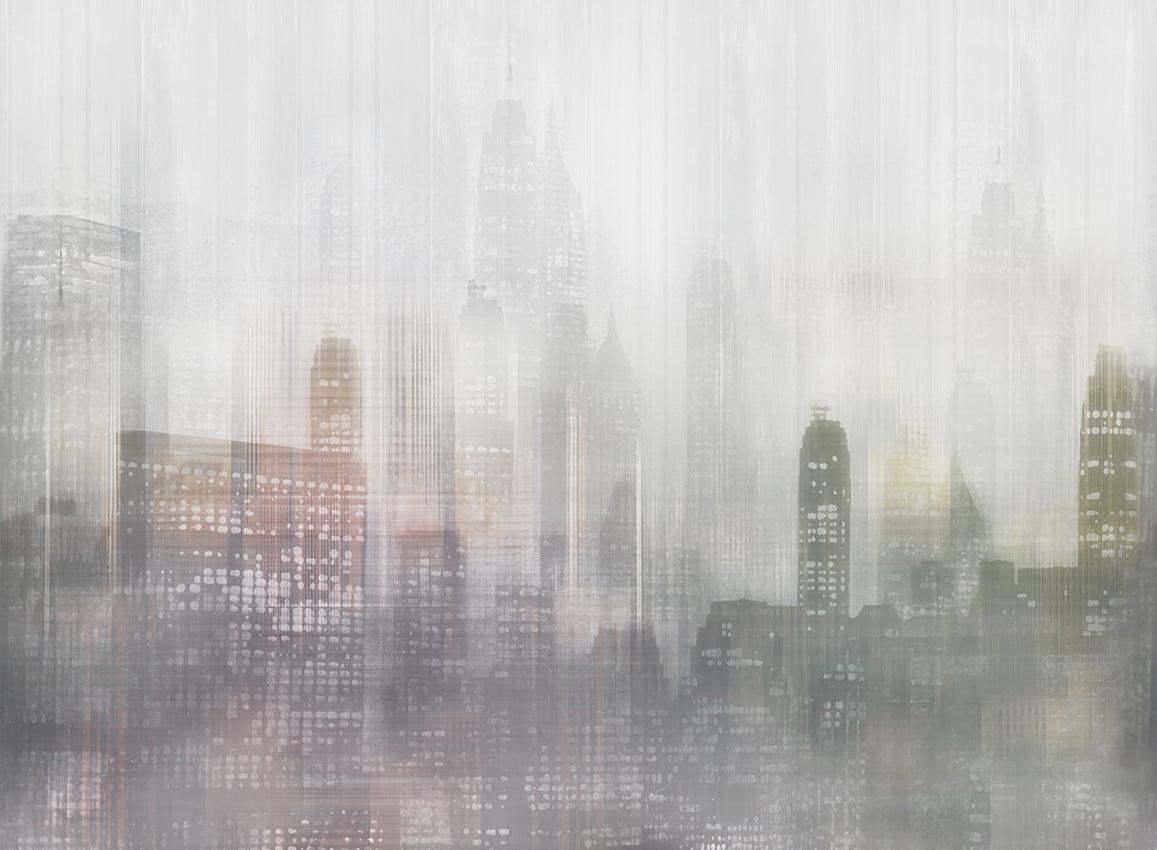 Panoramique Toronto, coloris Gris — décor complet