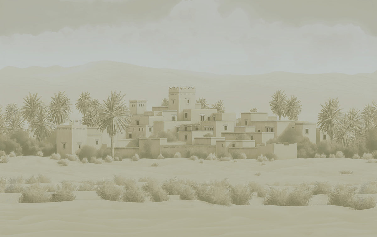 Panoramique Todra, coloris Sable — décor complet