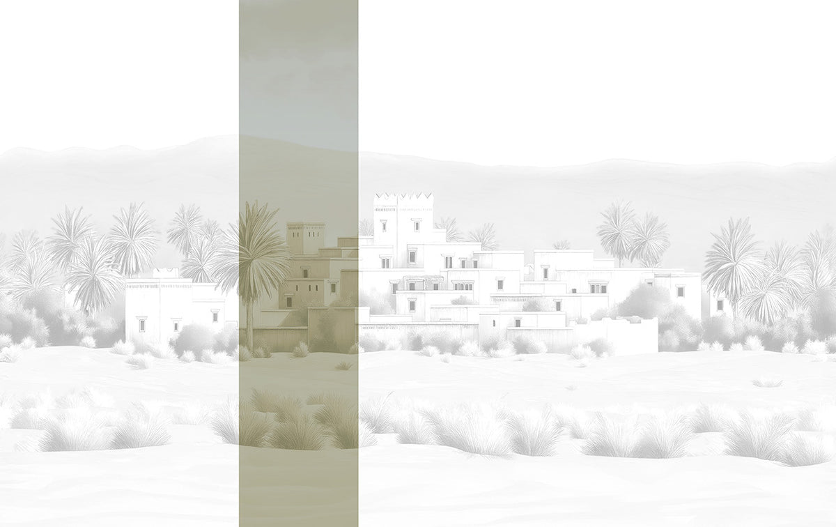 Panoramique Todra, coloris Sable — lé 3