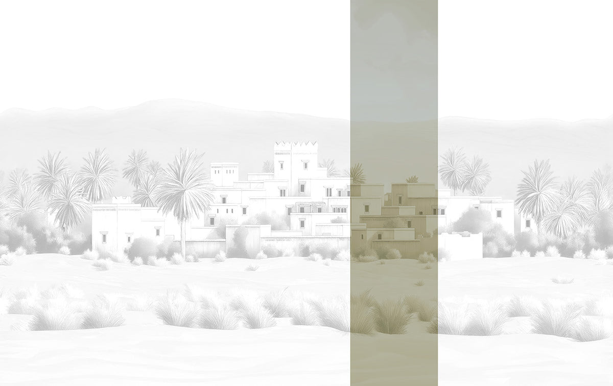 Panoramique Todra, coloris Sable — lé 5