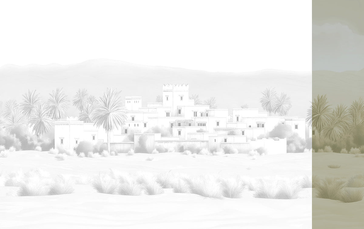Panoramique Todra, coloris Sable — lé 7