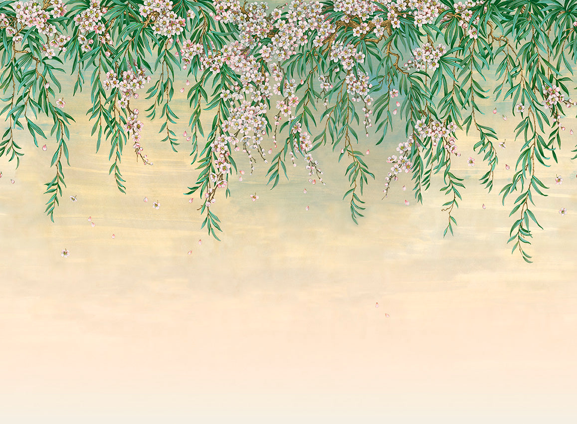 Panoramique Vence, coloris Vert — décor complet