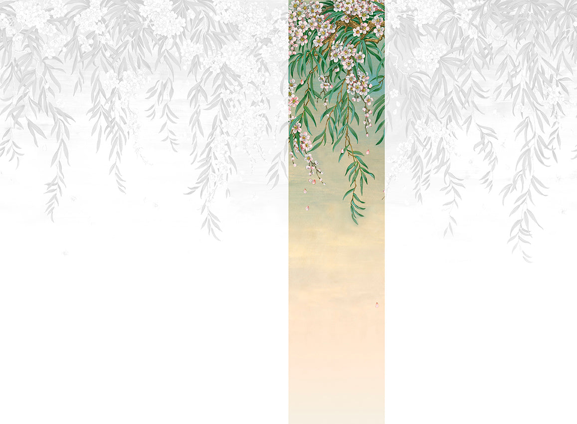 Panoramique Vence, coloris Vert — lé 4