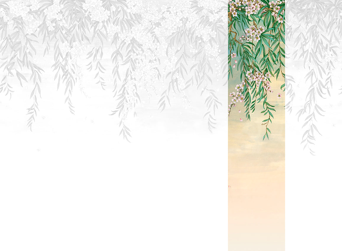 Panoramique Vence, coloris Vert — lé 5