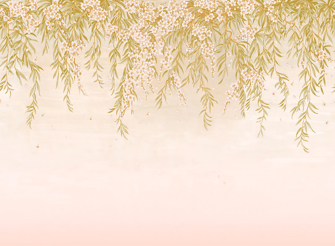 Panoramique Vence, coloris Rose — décor complet