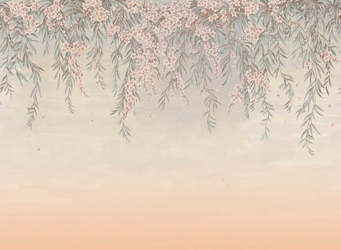 Panoramique Vence, coloris Sauge — décor complet