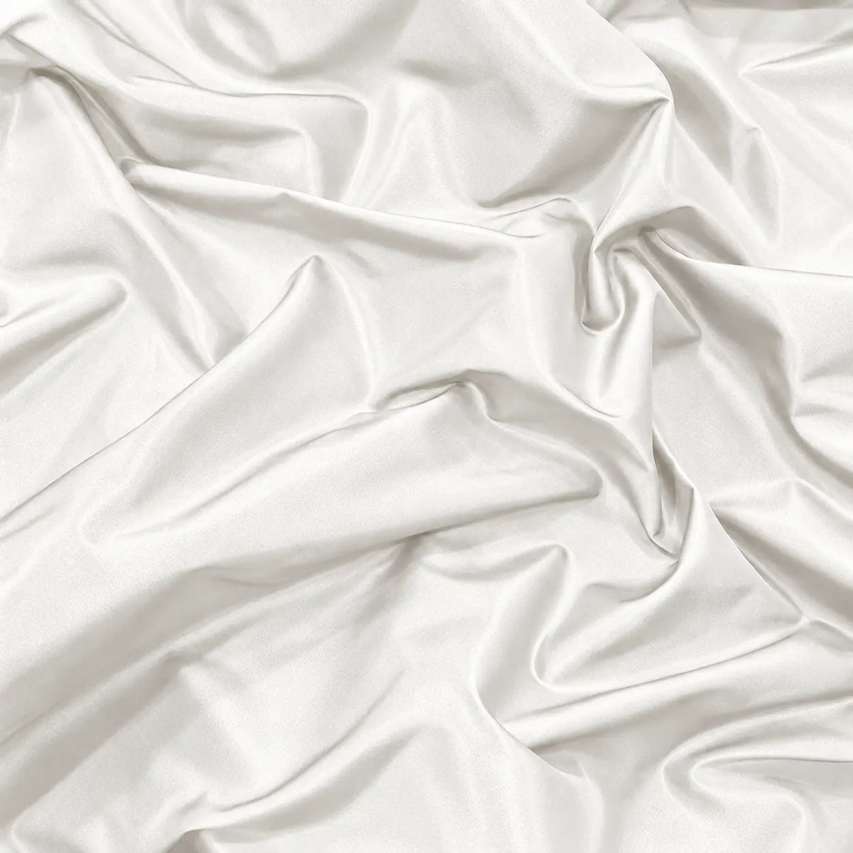 Tissu Tito Taffetas 0201, taffetas de 300 cm aux reflets subtils, coloris blanc perle