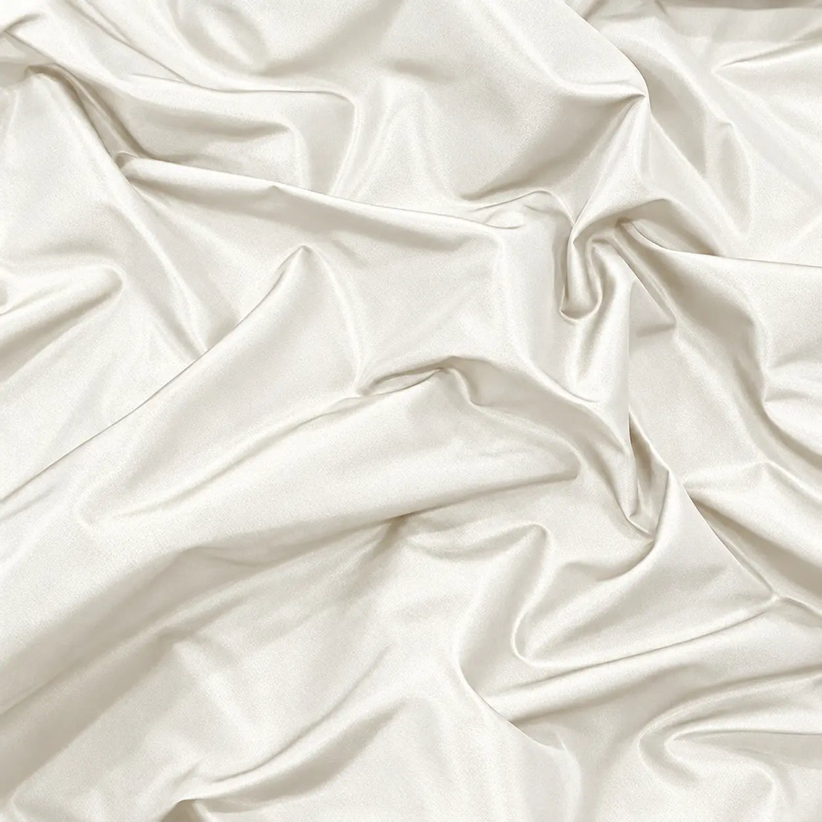 Tissu Tito Taffetas 0301, taffetas de 300 cm aux reflets subtils, coloris ivoire clair