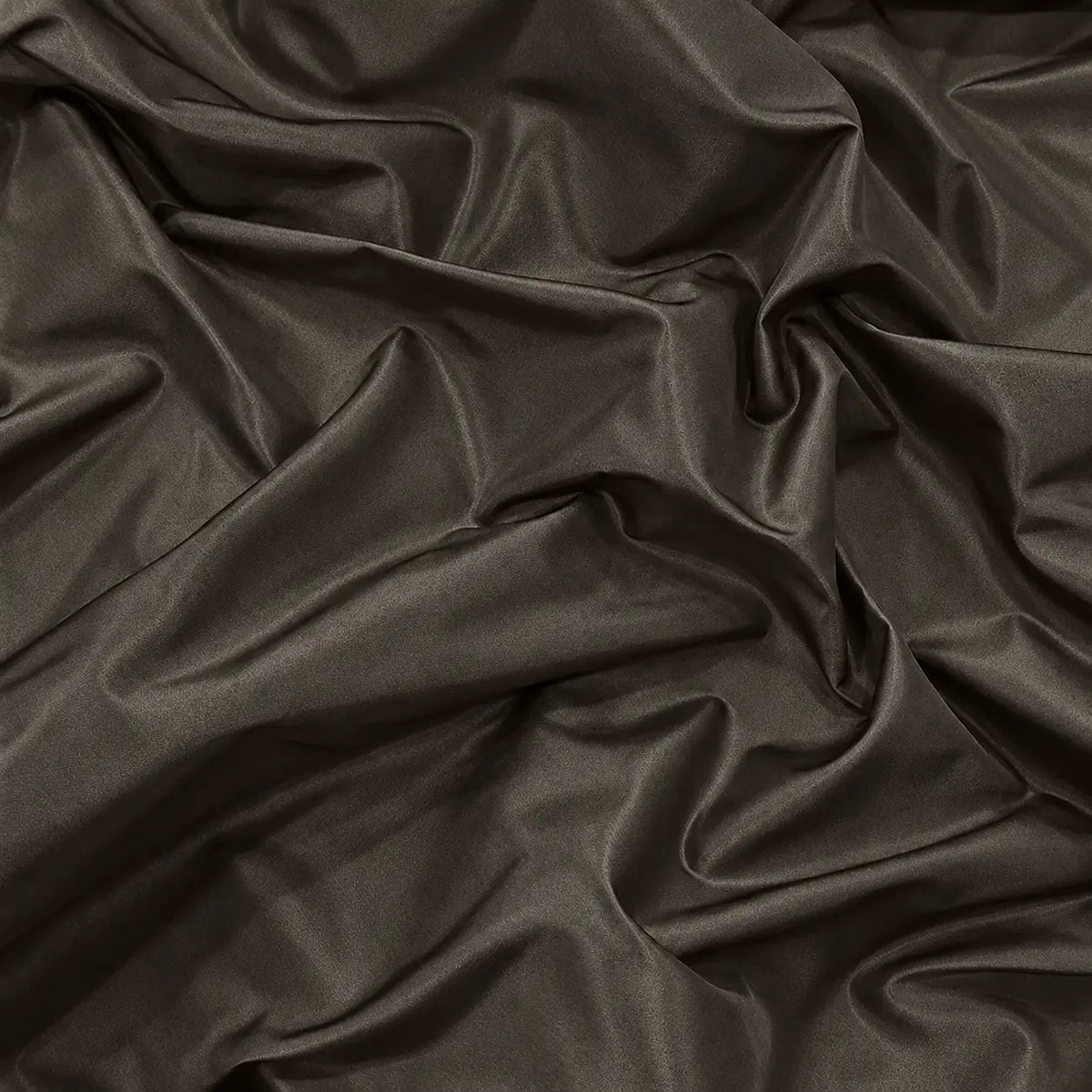 Tissu Tito Taffetas 2601, taffetas de 300 cm aux reflets subtils, coloris anthracite brun