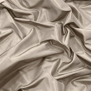 Tissu Tito Taffetas 4301, taffetas de 300 cm aux reflets subtils, coloris beige grège