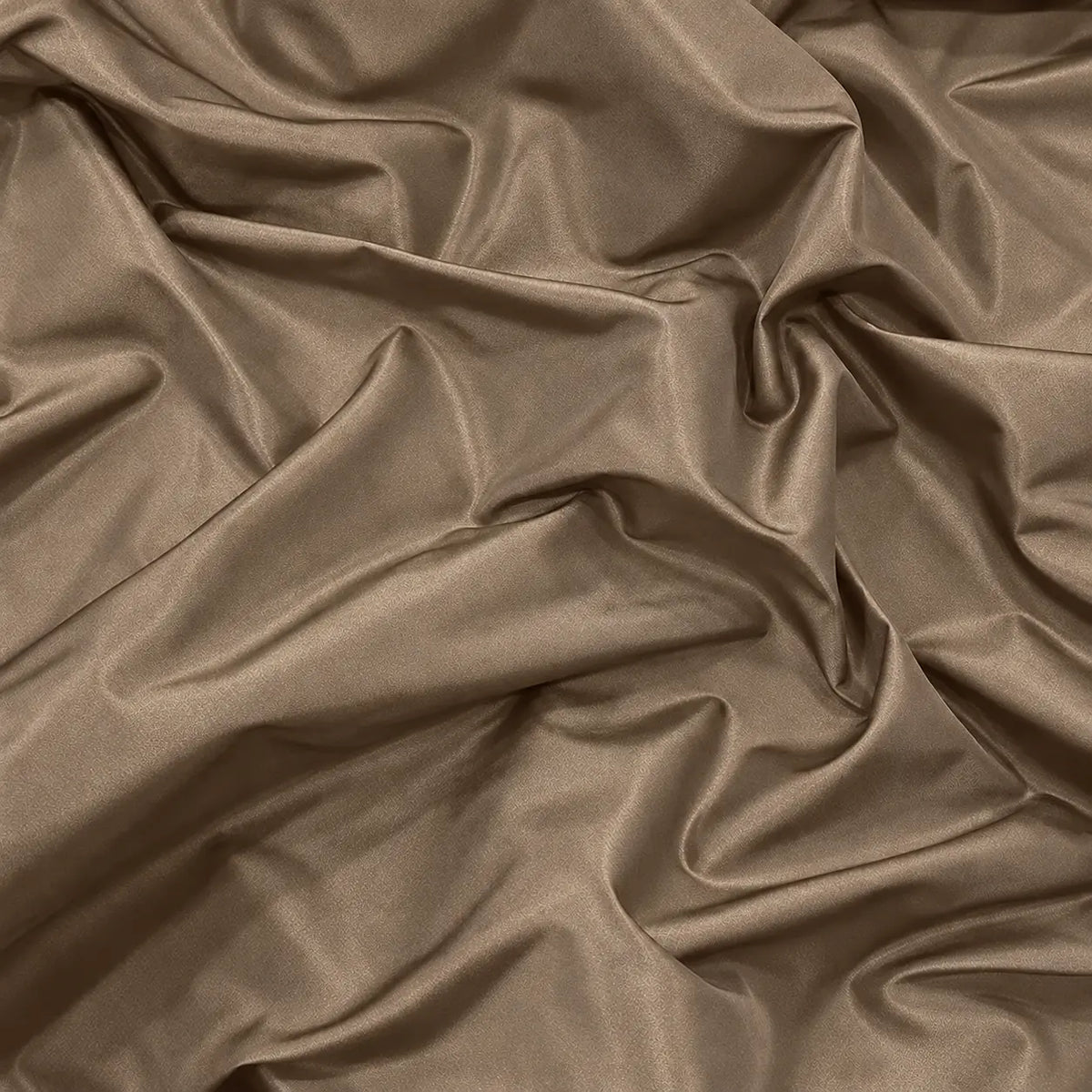 Tissu Tito Taffetas 4601, taffetas de 300 cm aux reflets subtils, coloris brun taupe