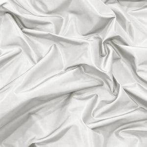 Tissu Tito Taffetas 6601, taffetas de 300 cm aux reflets subtils, coloris blanc brume