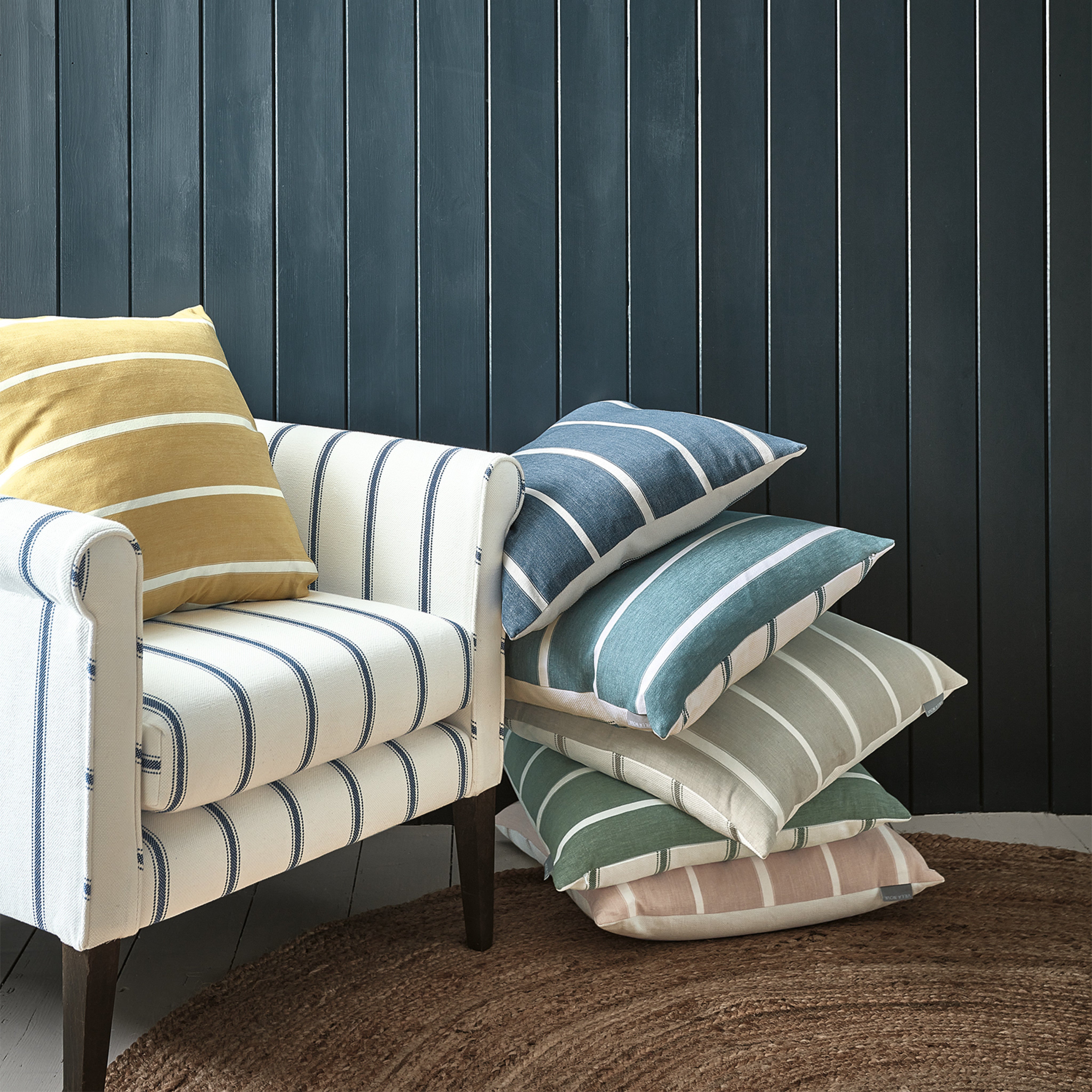 DOUBLE RIDEAUX TIBER INK|BELLEVUE DECORATION - Bellevue Decoration