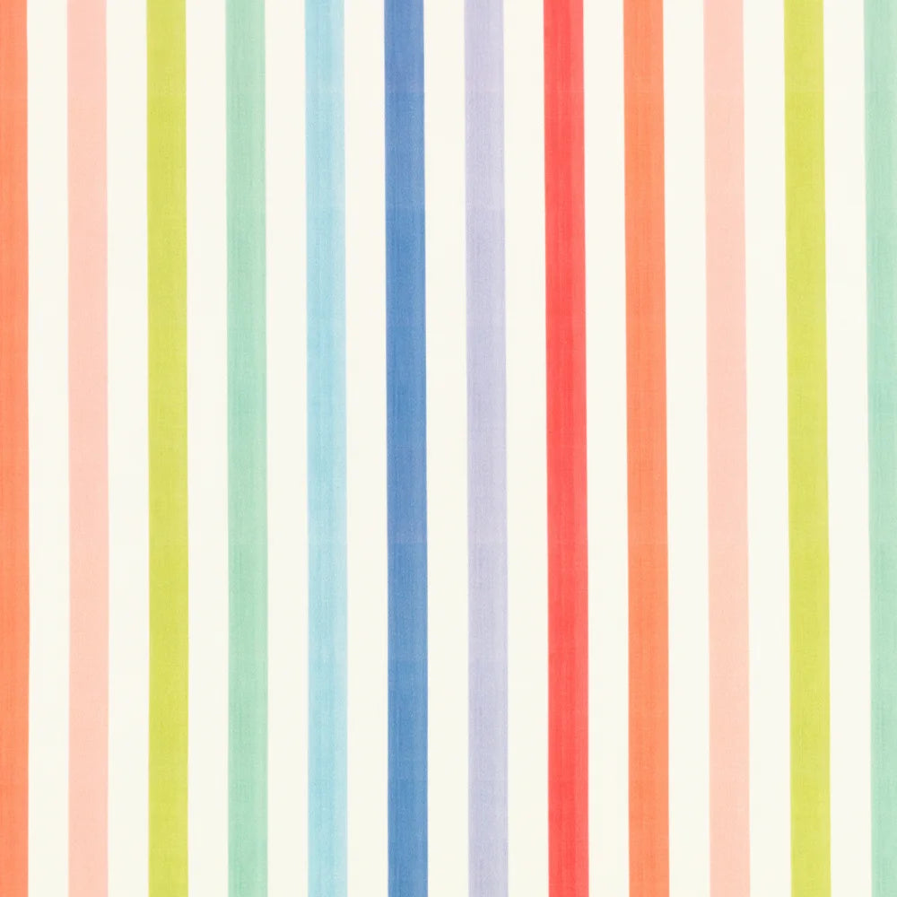 DOUBLE RIDEAUX CANDY CANE RAINBOW|BELLEVUE DECORATION - RAINBOW