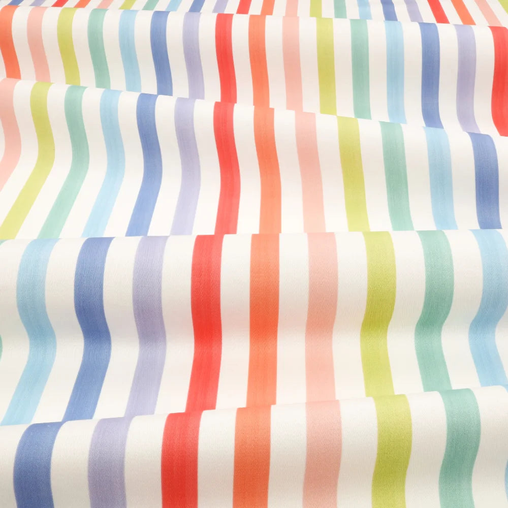 DOUBLE RIDEAUX CANDY CANE RAINBOW|BELLEVUE DECORATION - Bellevue Decoration