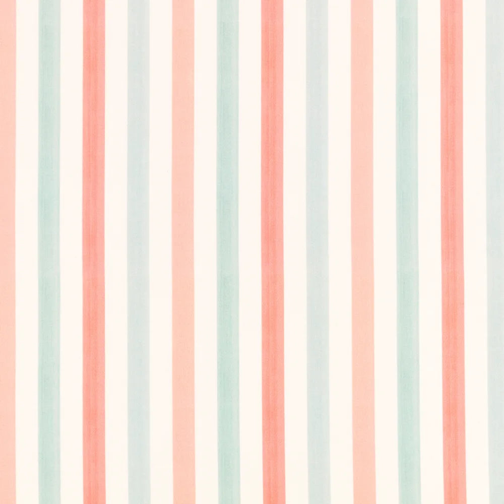 DOUBLE RIDEAUX CANDY CANE SORBET|BELLEVUE DECORATION - SORBET