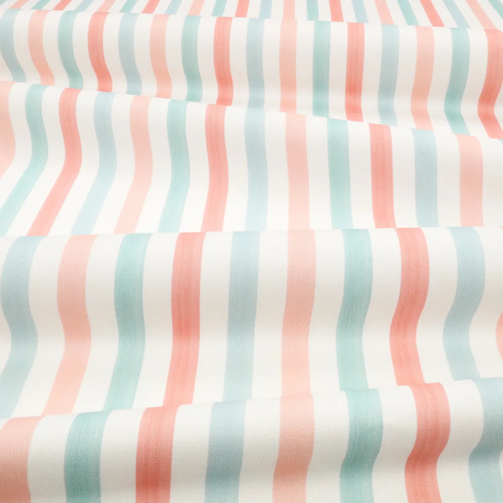 DOUBLE RIDEAUX CANDY CANE SORBET|BELLEVUE DECORATION - Bellevue Decoration