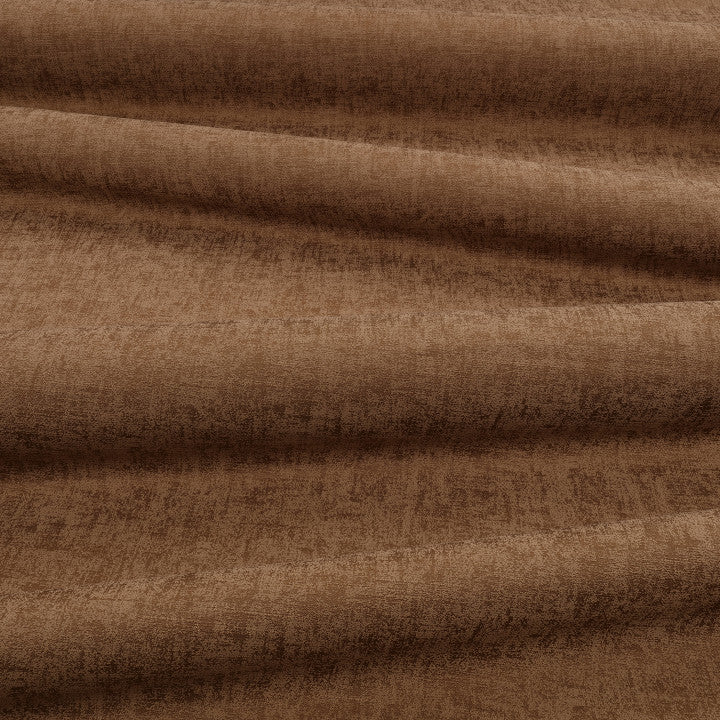 SORRENTO TOFFEE|VILLANOVA |Double rideaux sur Mesure |BELLEVUE DECORATION — drapé