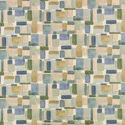 Tissu Nira Cerulean – Villa Nova — tissu à plat