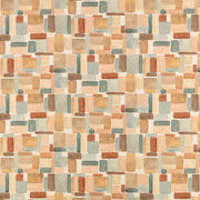 Tissu Nira Sienna – Villa Nova — tissu à plat
