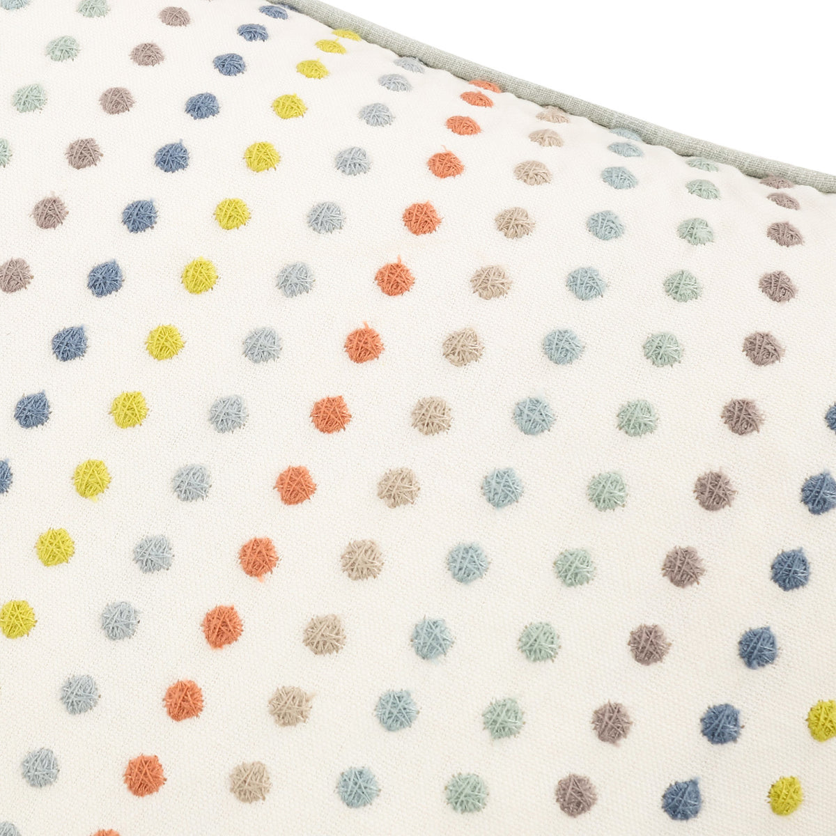 Coussin Dotty 50 × 50 cm — coloris Sorbet