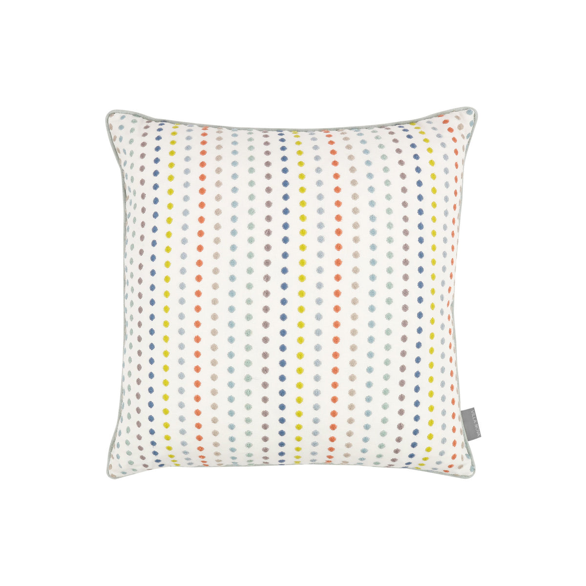Coussin Dotty 50 × 50 cm — coloris Sorbet